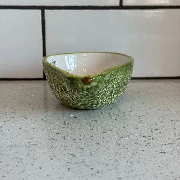 NWT Mud Pie “Holy Guacamole” Dip Dish | Ceramic Bowl - Picture 2 of 5